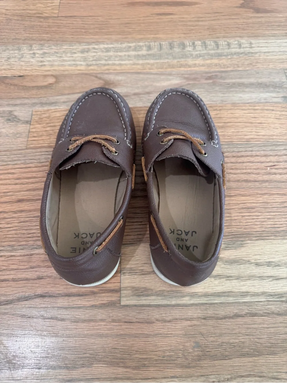 Janie and Jack kids, leather dress shoes, size 1